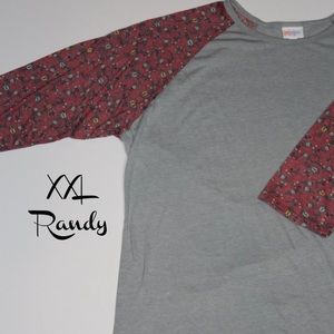 NWT 2XLarge LuLaRoe Randy Shirt